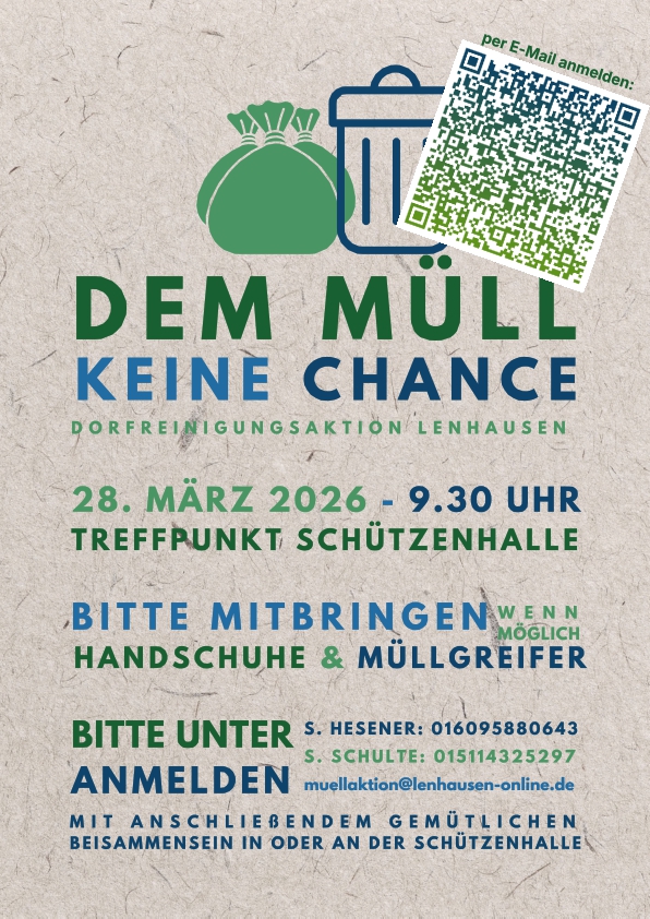 Dem Müll keine Chance ...